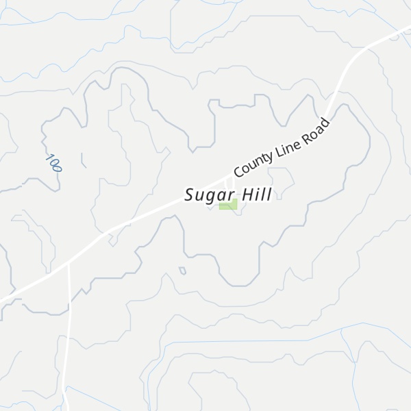 Map of Sugar Hill
