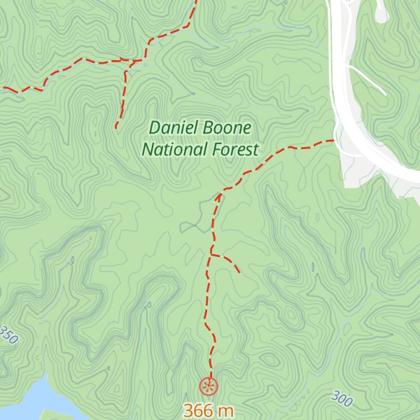 Map of Whittleton Ridge