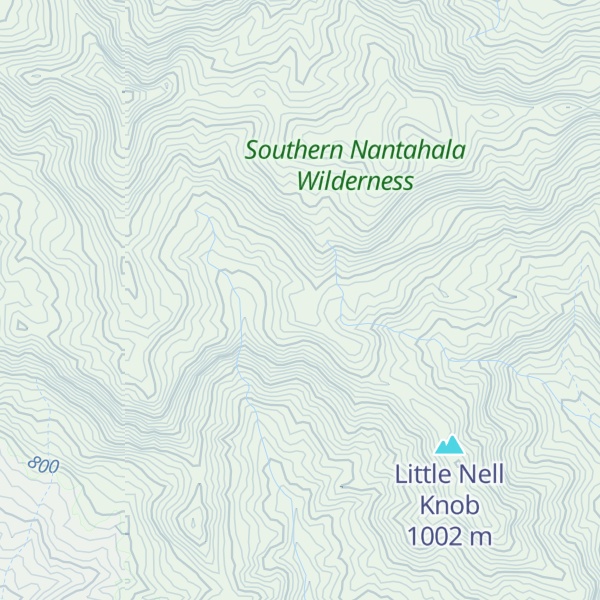 Map of Nell Ridge