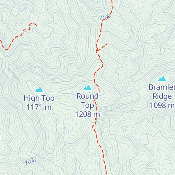 Map of Round Top