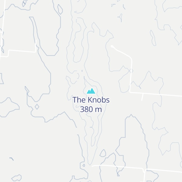 Map of The Knobs