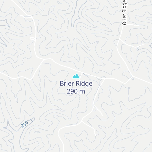 Map of Brier Ridge