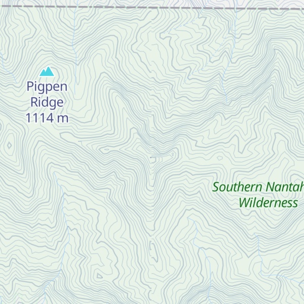 Map of Sassafras Knob