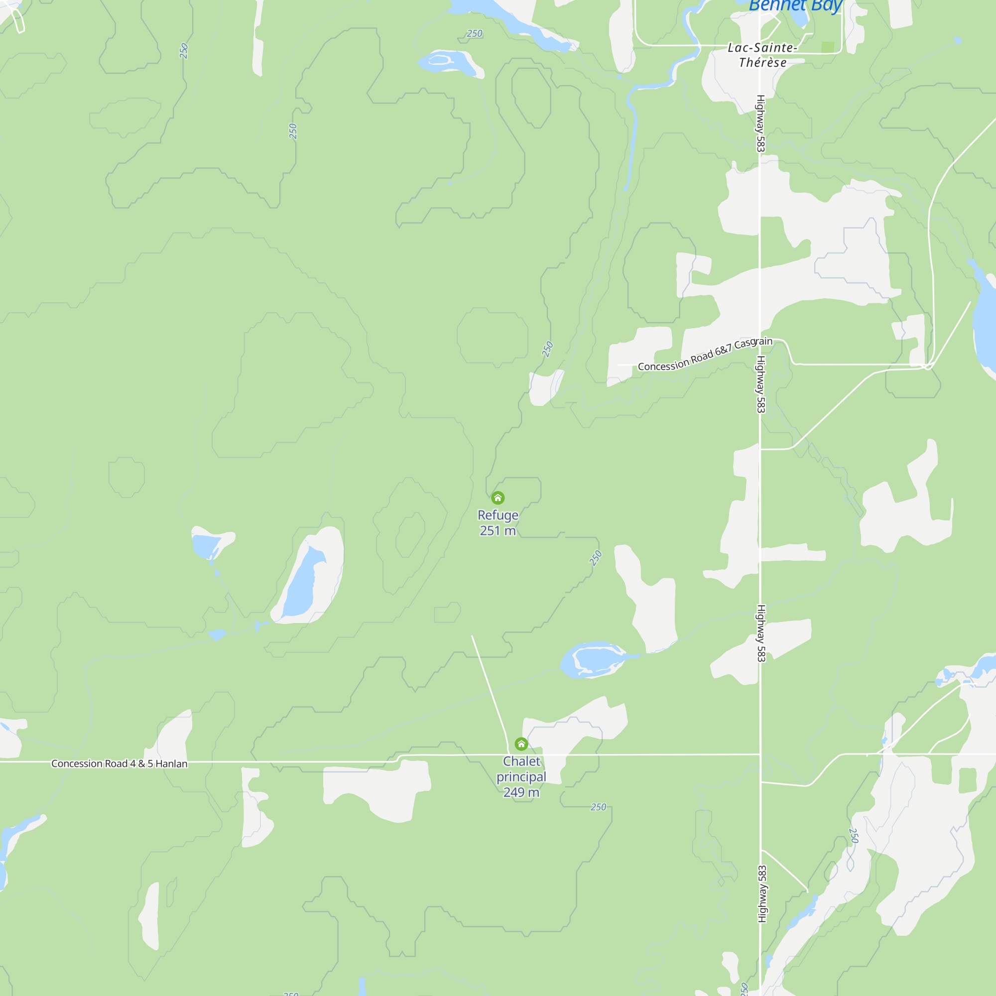Refuge map