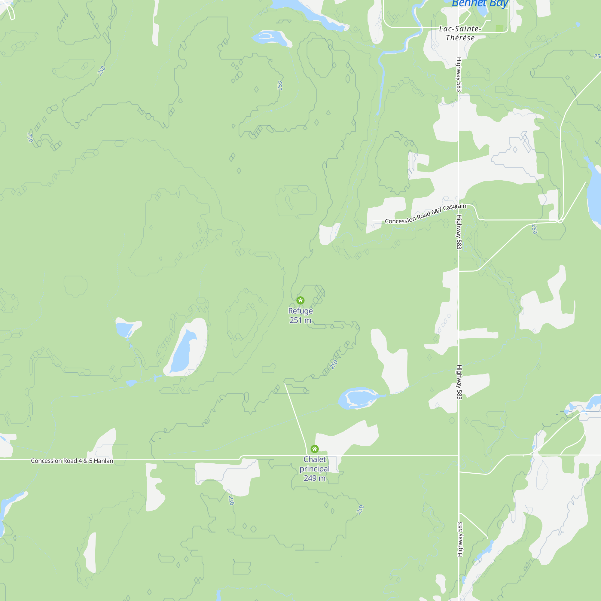 Refuge map