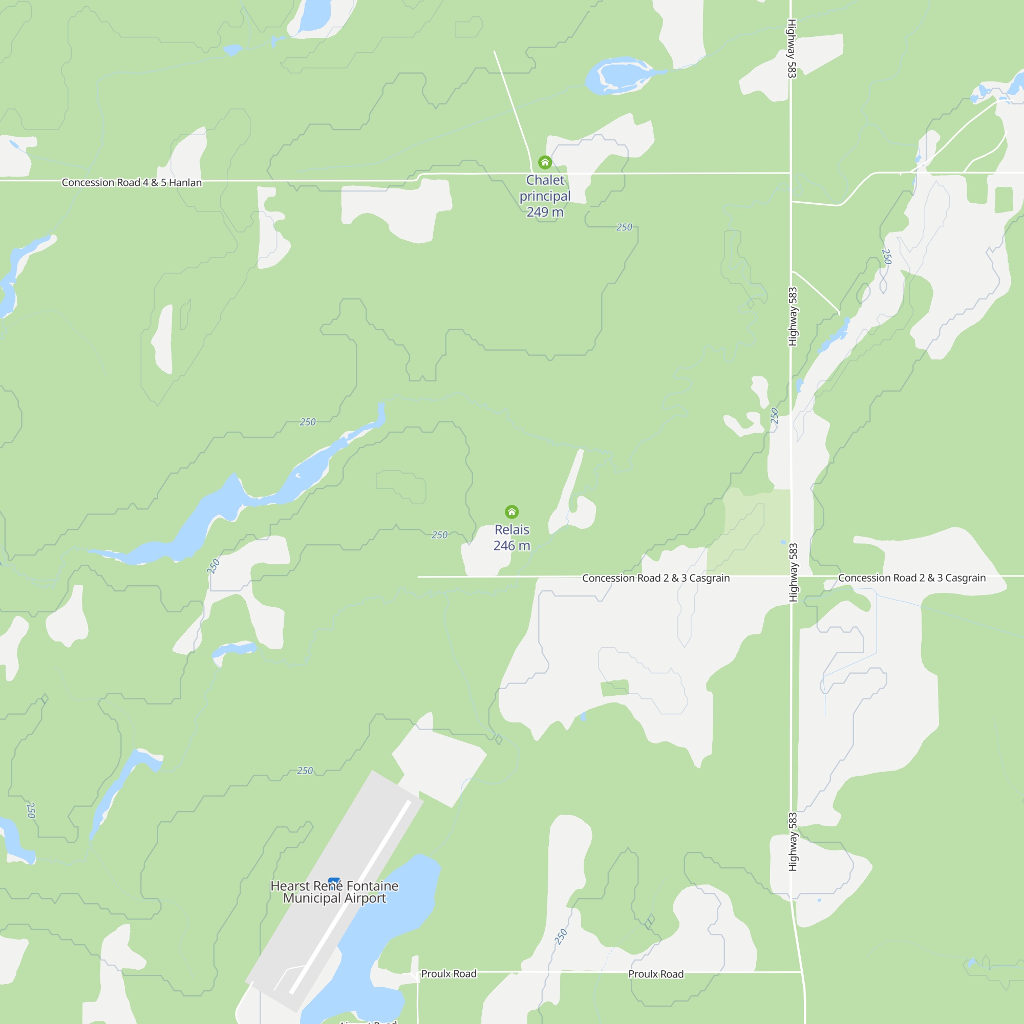 Relais map