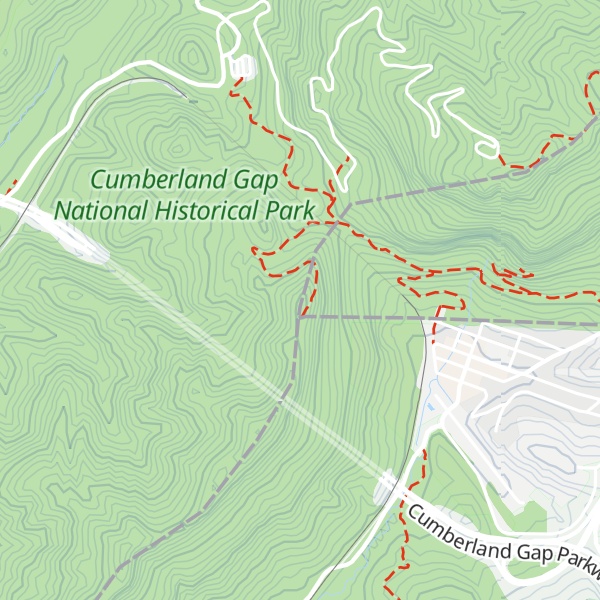 Map of Tri-State Peak