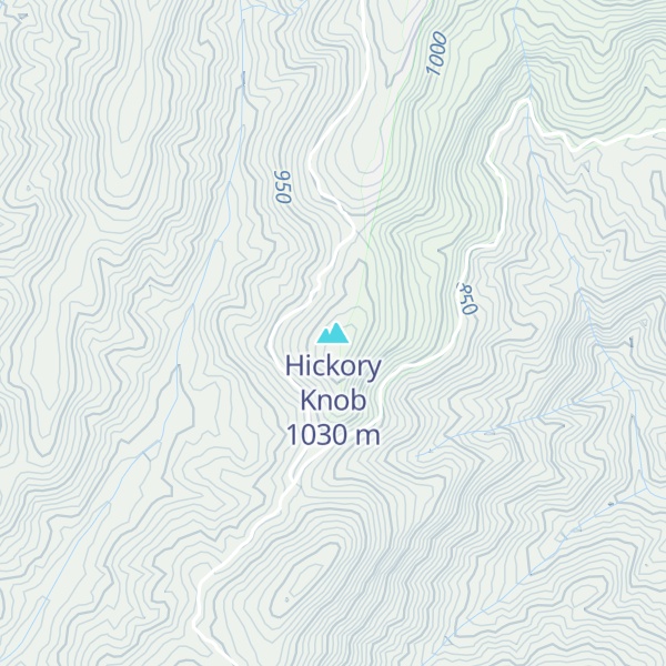 Map of Hickory Knob