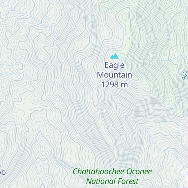 Map of Hollifield Ridge