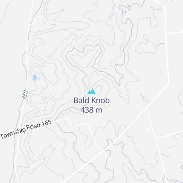 Map of Bald Knob