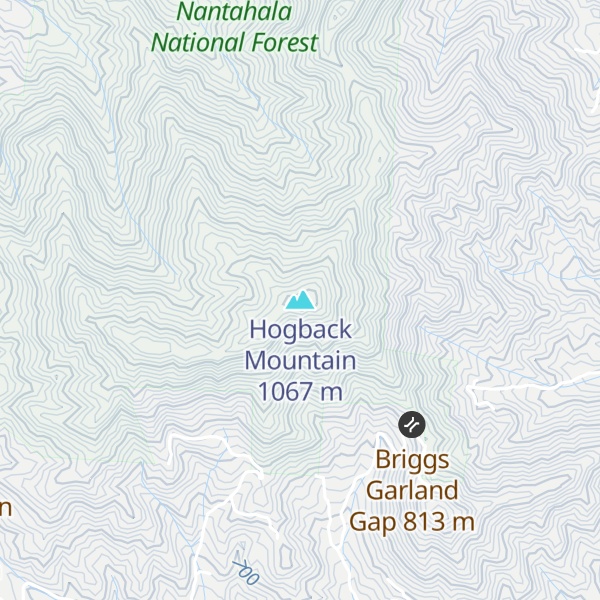 Map of Hogback Mountain