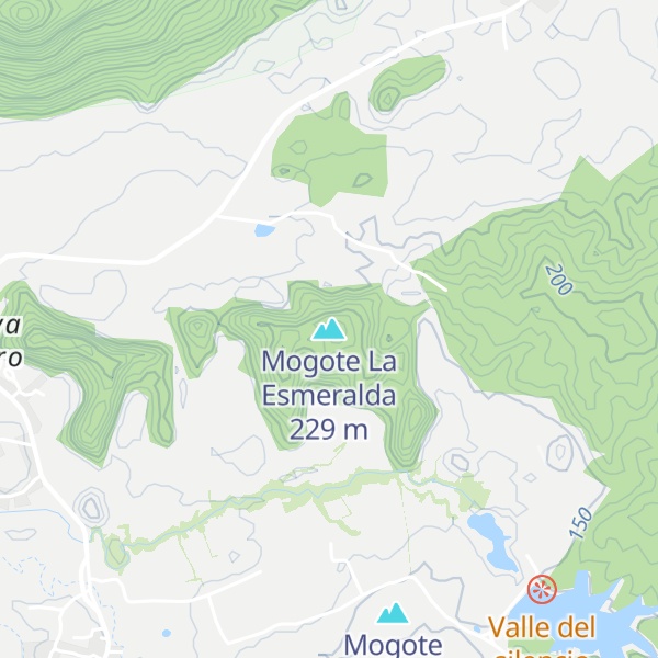 Map of Mogote La Esmeralda