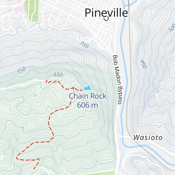 Map of Chain Rock