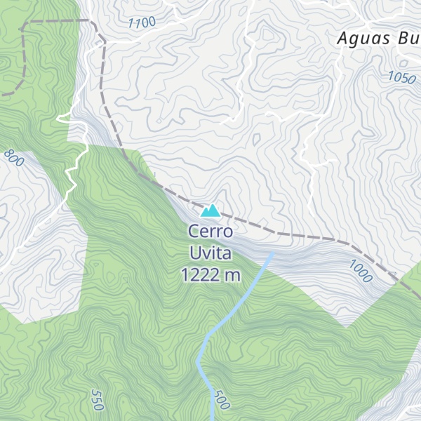 Map of Cerro Uvita
