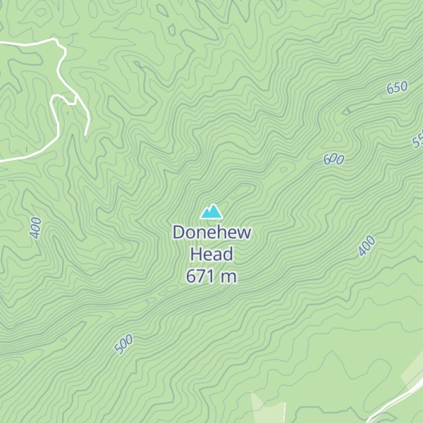 Map of Donehew Head
