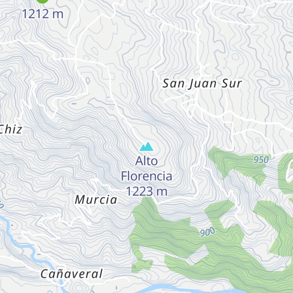 Map of Alto Florencia