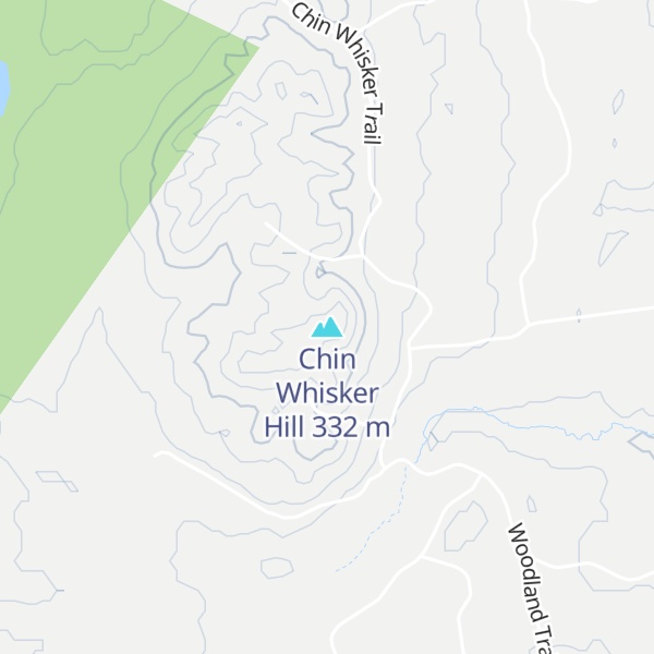 Map of Chin Whisker Hill