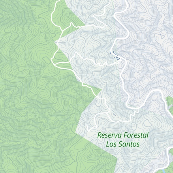 Map of Cerro Páramo