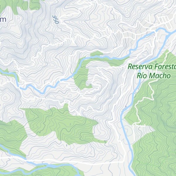 Map of Alto La Lucha