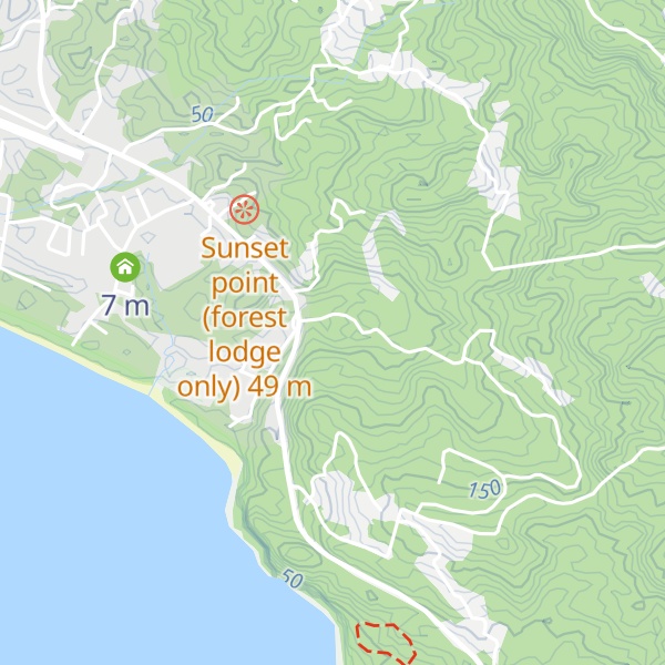Map of Cabaña Tavo Pacheco