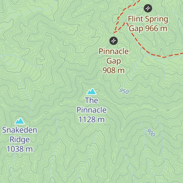 Map of The Pinnacle