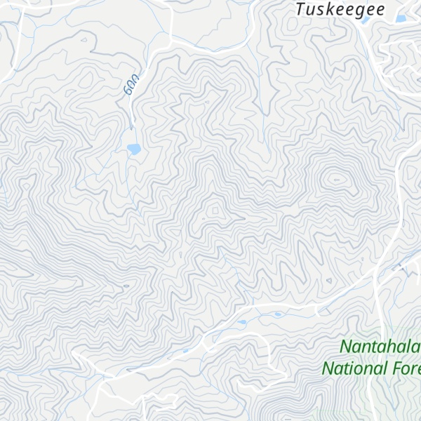 Map of Big Elk Knob