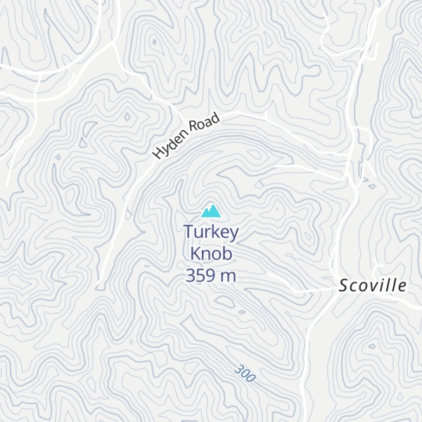 Map of Turkey Knob