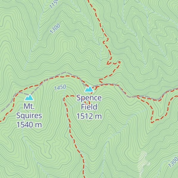 Map of Spence Field