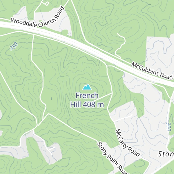 Map of French Hill