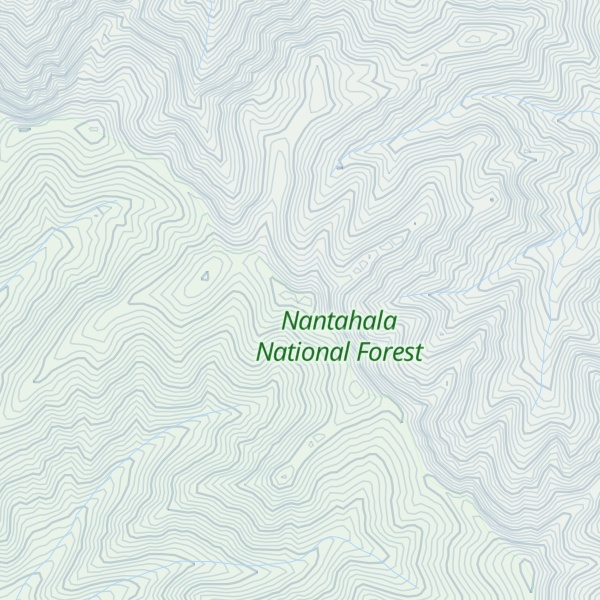 Map of Valley River Mountains