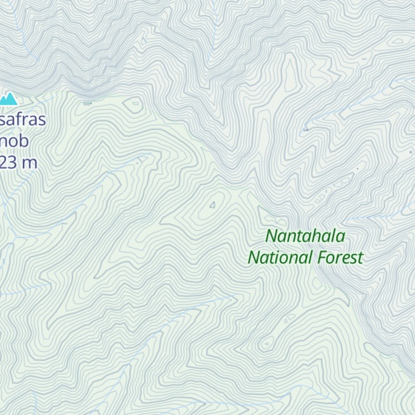 Map of Shinbone Ridge