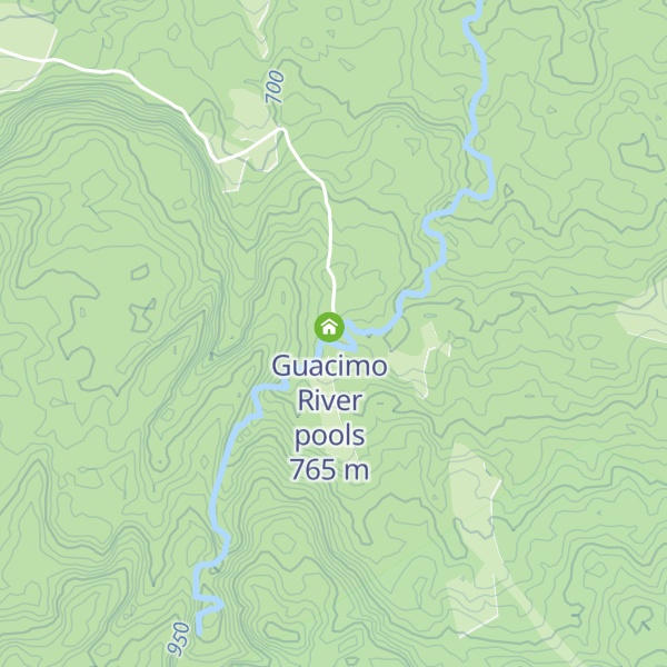 Map of Cabina acogedora