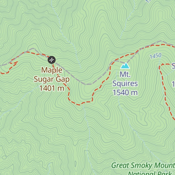 Map of Nuna Ridge