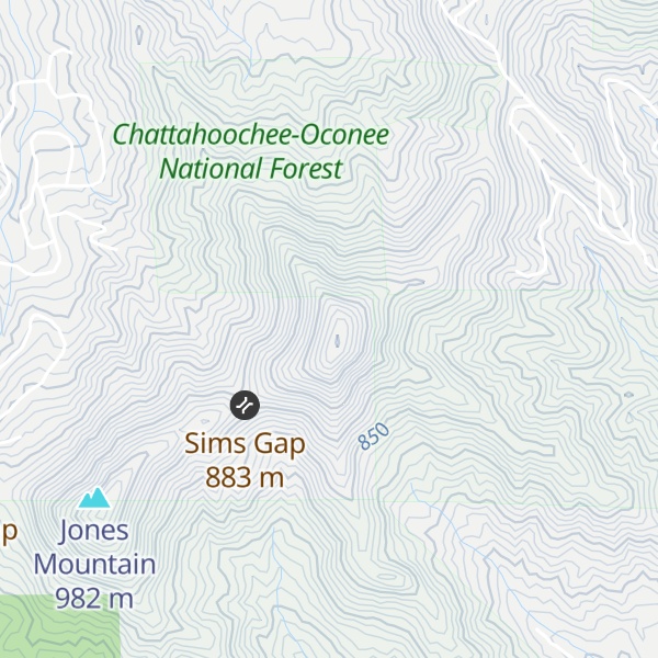 Map of Round Knob