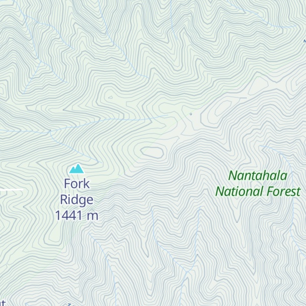 Map of Johnson Bald