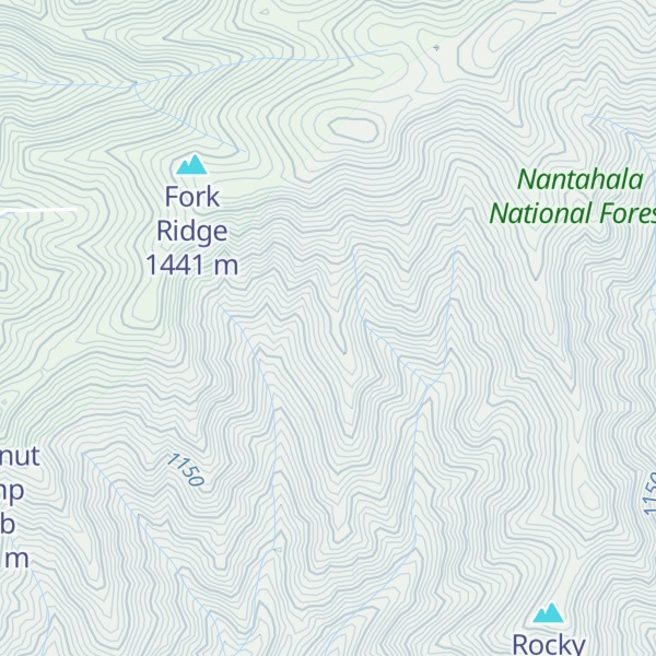 Map of Snake Ridge