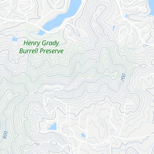 Map of Ivy Mountain