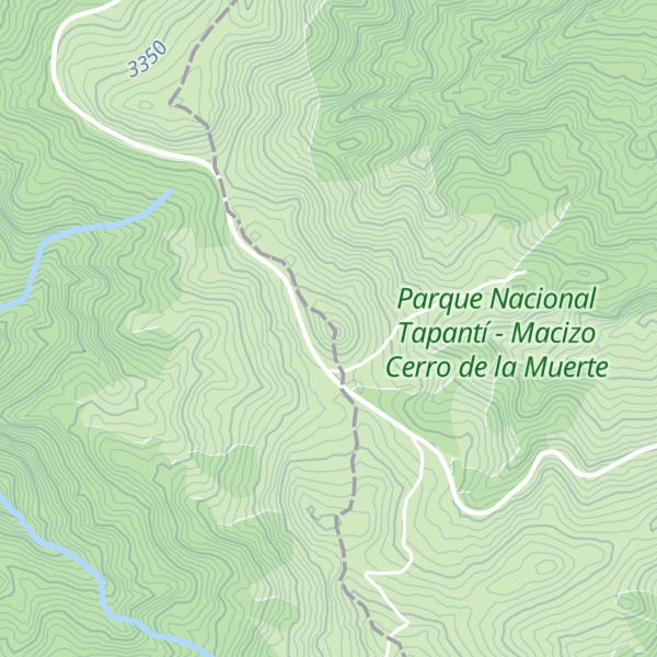 Map of Cerro Asunción