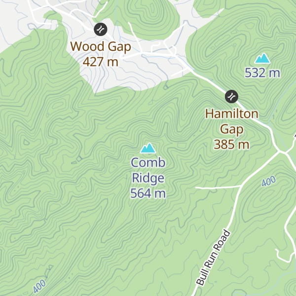 Map of Comb Ridge