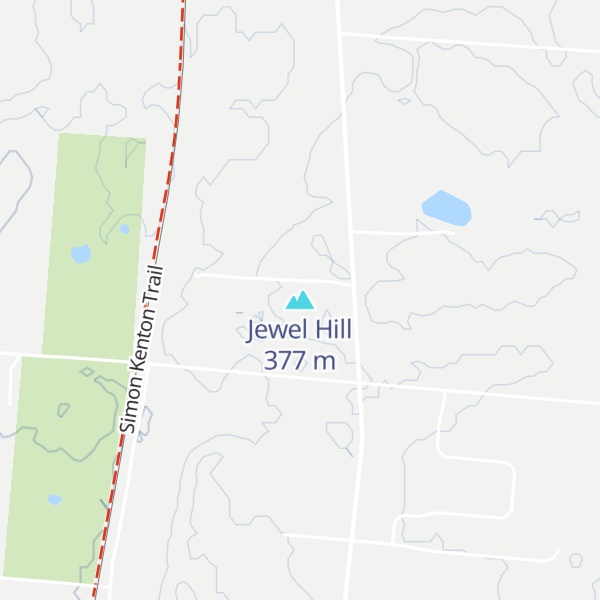 Map of Jewel Hill