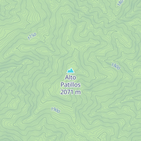 Map of Alto Patillos