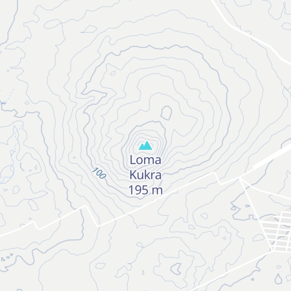 Map of Loma Kukra