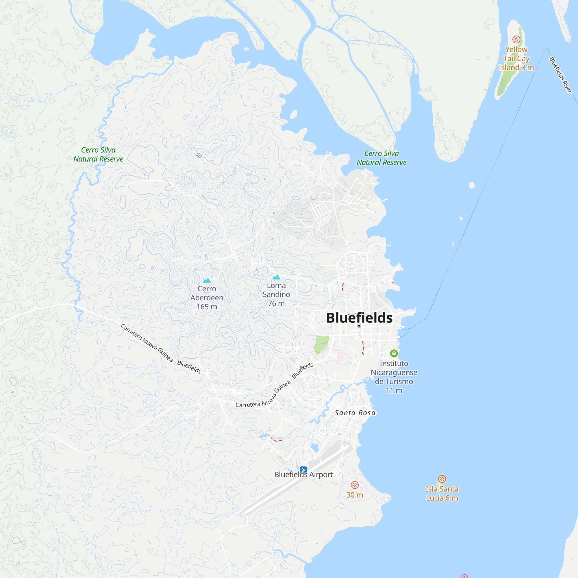 Marcela Aguirre map