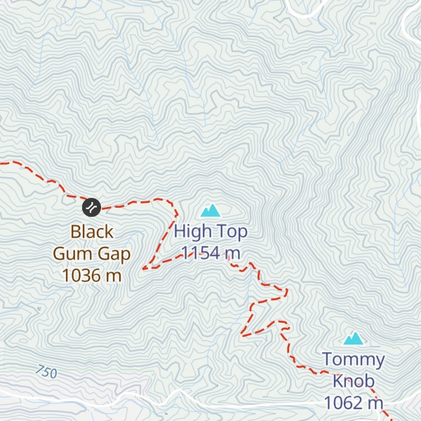 Map of High Top
