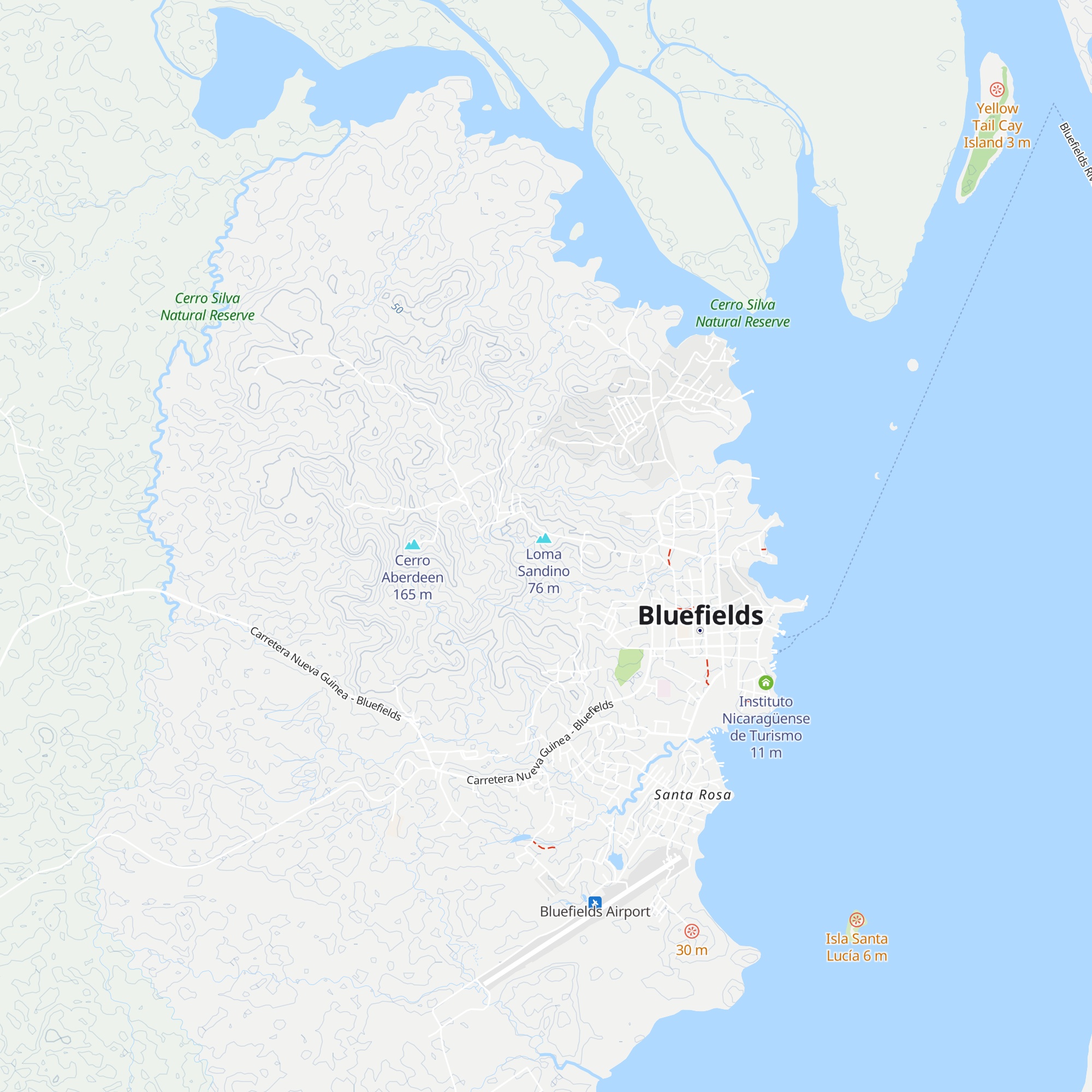 Alba map