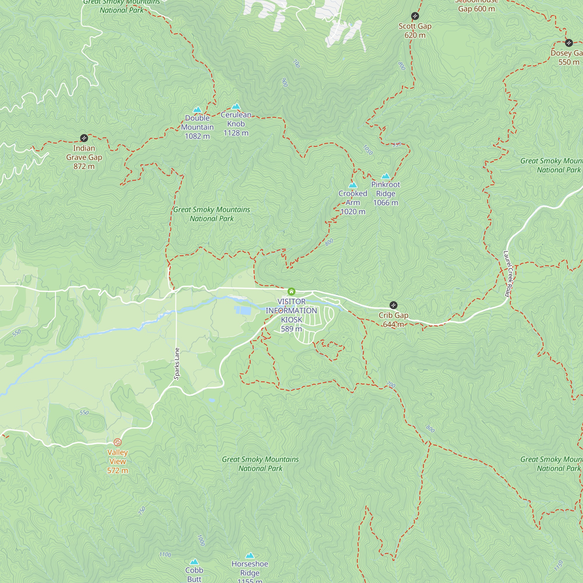 VISITOR INFORMATION KIOSK map