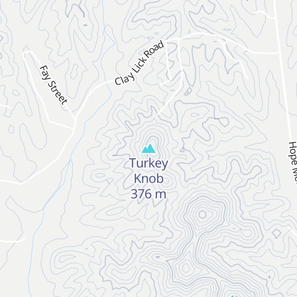 Map of Turkey Knob