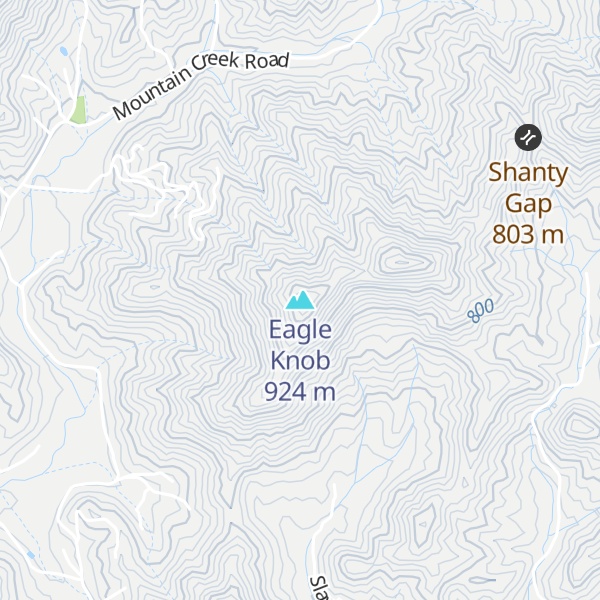 Map of Eagle Knob