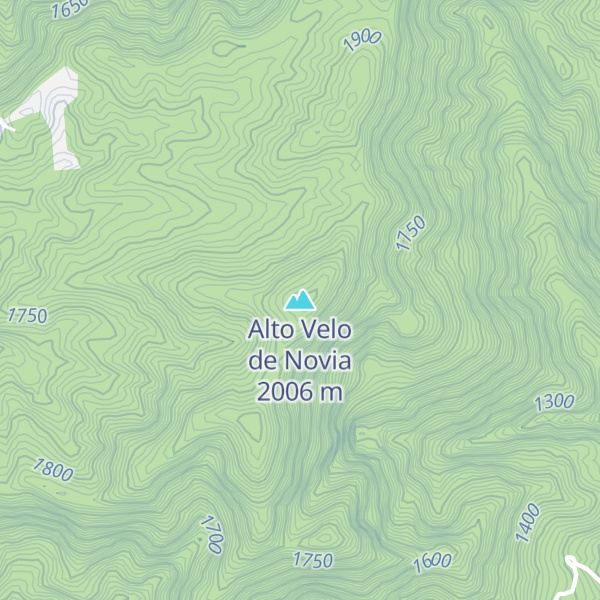 Map of Alto Velo de Novia