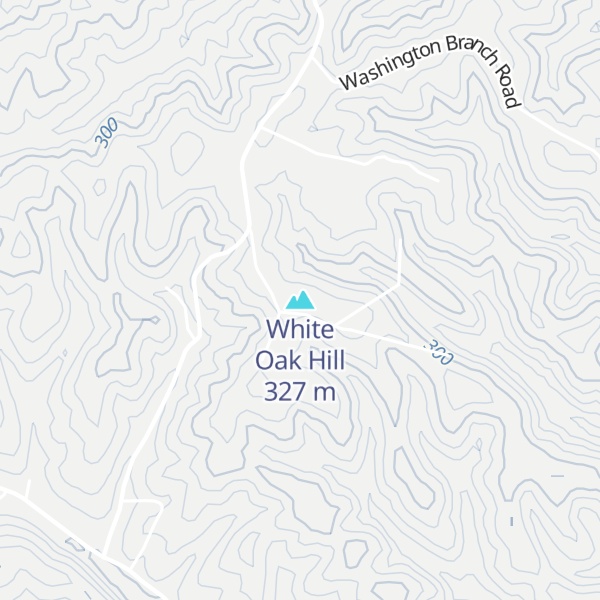 Map of White Oak Hill
